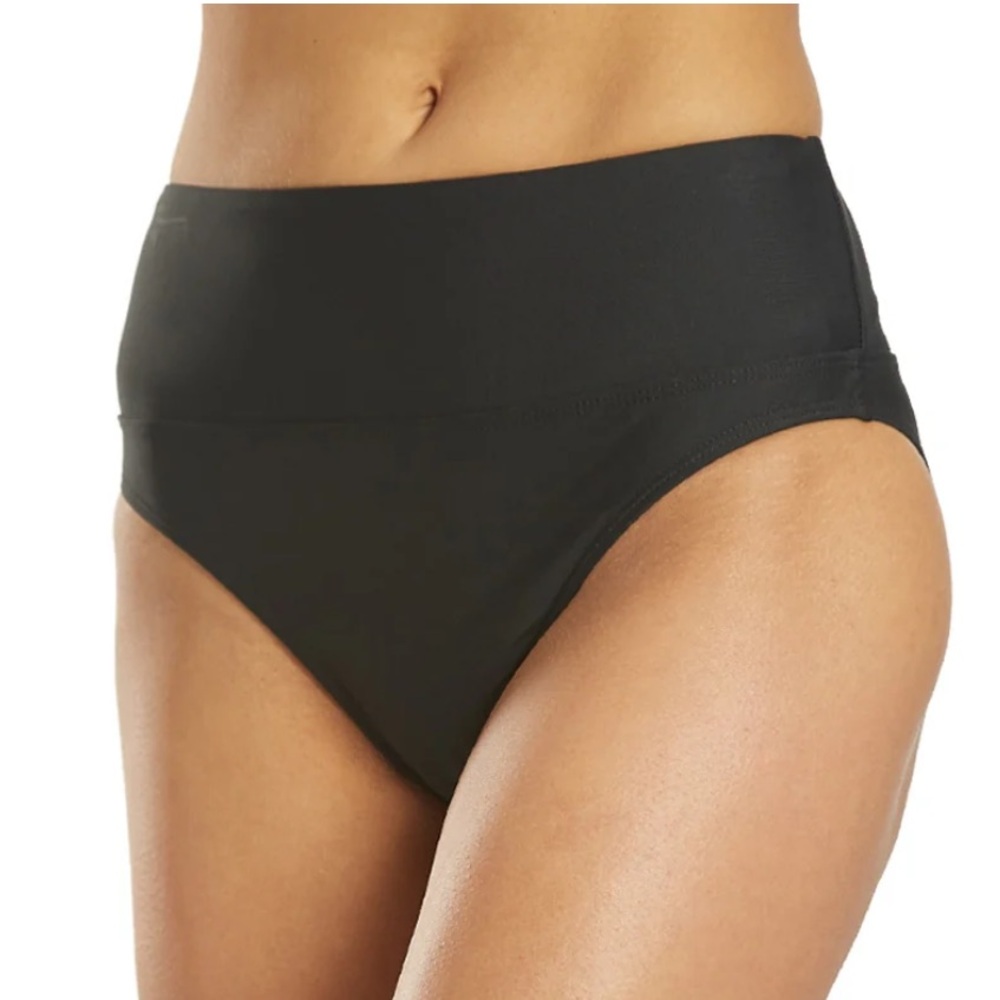 Tommy Bahama Palm Modern High-Waist Bikini Bottoms - Picture 3 of 14